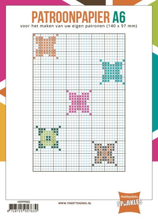 Hobbydots-Sparkles Patroonpapier