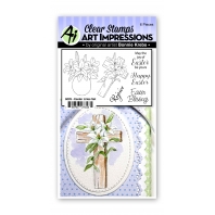 Art Impressions - Easter Lilies Set 6029