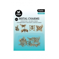 Studio Light - Essentials - Metal Charms - Vintage Gold - Butterfly