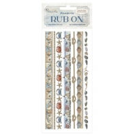 Stamperia - Silent Sea - Rub On - Stripes