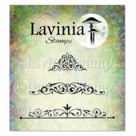 Lavinia -  Vintage Swirls Stamp - LAV979