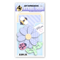 Art Impressions - Flower & Bug Dies 6041