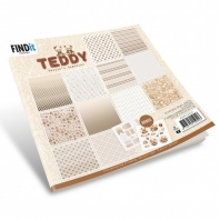 Berrie's Beauties - paperpack Teddy 20,3x20,3cm