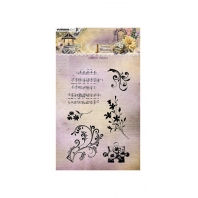 Studio Light - Growing Blooming - Clearstamp Hopeful Swirls