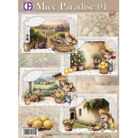 Creatief Art - Mice Paradise 01 - pakket