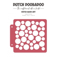 Dutch Doobadoo - Dutch Mask Art - Large Circles