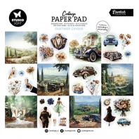 Studio Light - Collage Papered 20,3x20,3cm Oldtimer Chique