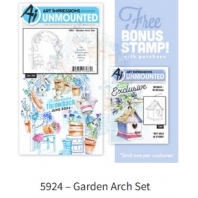 Art Impressions - Garden Arch Set 5924 - Throwback juni 2024