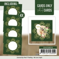 Cards Only - Velvet Cards 4K - Set 1 groen/goud