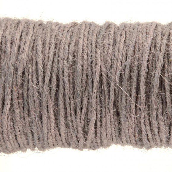Jute koord 2mm x 100m grijs