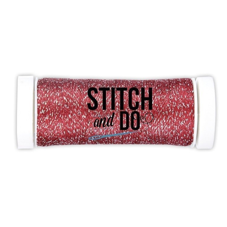 Stitch and Do Sparkles Embroidery Thread Red