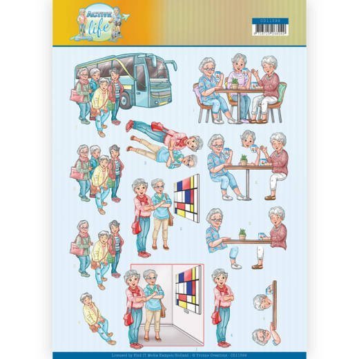 3D Knipvel - Yvonne Creations - With Friends