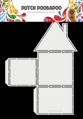 Dutch Doobadoo Dutch Box Art Huis A4