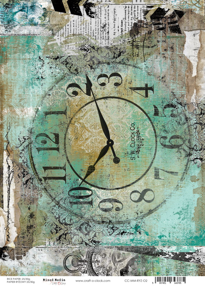 Rijstpapier - craft o clock