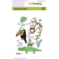 CraftEmotions clearstamps A6 - Jungle 1
