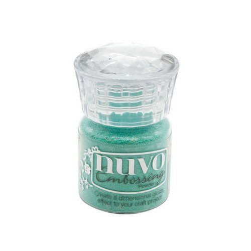 Nuvo Embossing poeder - turquoise lagoon