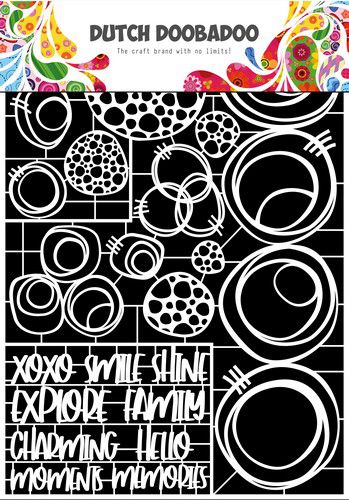 Dutch Doobadoo Dutch Paper Art Cirkels A4