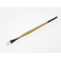 Cadence CA986 plat penseel wit synthetisch 1/2