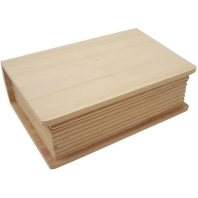 Houten kist boekvorm