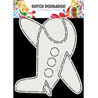Dutch Doobadoo Card Art A5 Vliegtuig