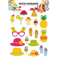 Dutch Doobadoo Dutch Paper Art Summer elements A4