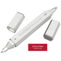 Illustrator Alcohol Marker - Cherry Red