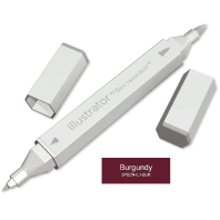 Illustrator Alcohol Marker - Burgundy