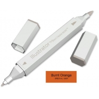 Illustrator Alcohol Marker - Burnt Orange