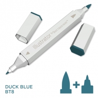 Illustrator Alcohol Marker - Duck Blue