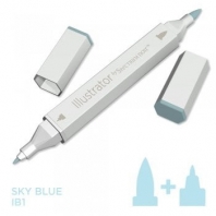 Illustrator Alcohol Marker - Sky Blue