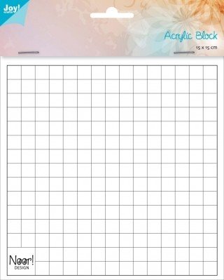 Acrylic block 15 x 15 cm