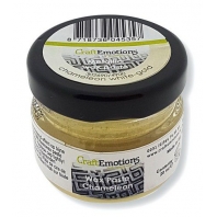 CraftEmotions Wax Paste Metallic chameleon - witgoud