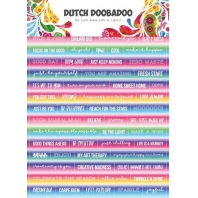 Dutch Doobadoo Dutch Sticker Art A5 tekst mandela