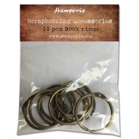 Stamperia - Book rings - 10 stuks