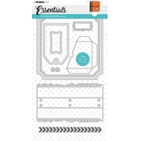 Studio Light Embossing Die Cut Stencil Journal Essentials nr 344