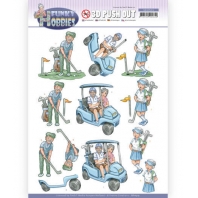 3D Push Out - Yvonne Creations - Funky Hobbies - Golf